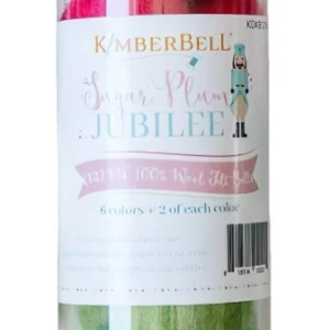 Kimberbell - Sugar Plum Jubilee Wool Felt Balls 1"