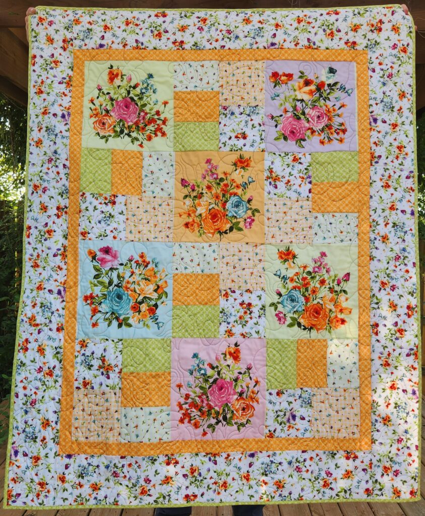 Kit Bloom On Quilt The Quilt Basket