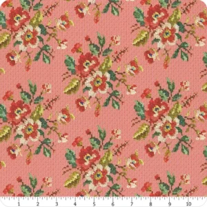 Moda - Leather Lace Amazing Grace Blush Pink Floral