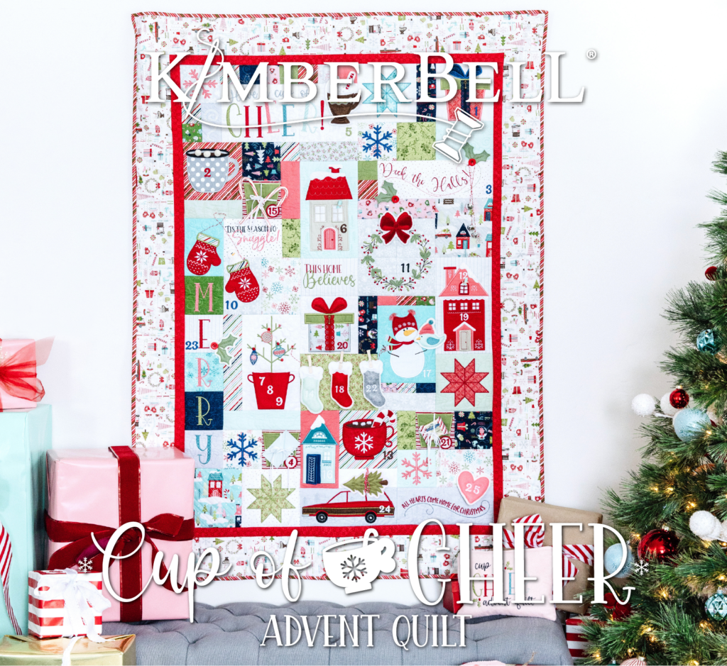 Kimberbell ME Cup of Cheer Advent Quilt Kit The Quilt Basket
