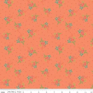Riley Blake - Gingham Cottage Scatter Floral