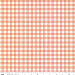 Riley Blake - Gingham Cottage Coral