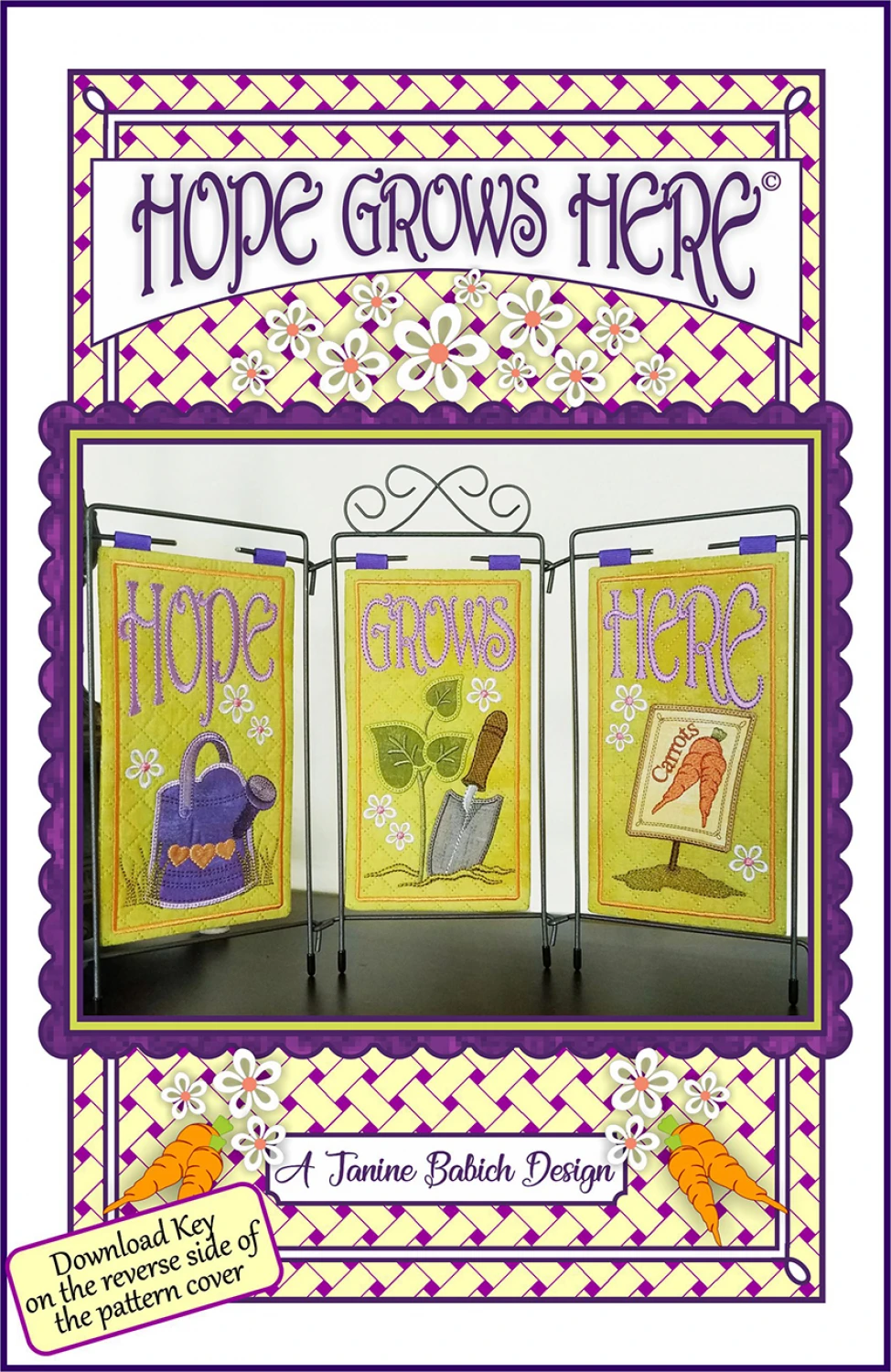 Janine Babich - Hope Grows Here Tabletop Display ME Design