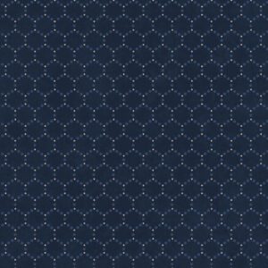 Maywood - Patchwork Blue Geometric