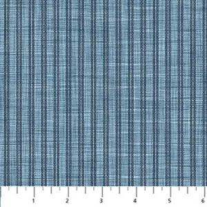 Northcott - Farmhouse Blue Stripe