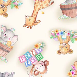 QT Fabrics - Little Ones Baby Animals