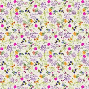 Clothworks - Fleur de Rose Viney Floral