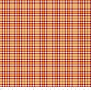 Camelot Fabrics - Pumpkin Patch Keeper Harvest Plaid