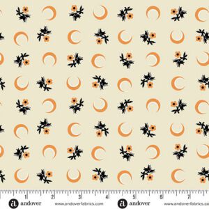 Andover - Nightfall Cream Flower Moon
