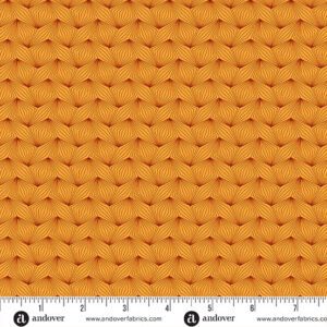 Andover - Nightfall Orange Zig Zag