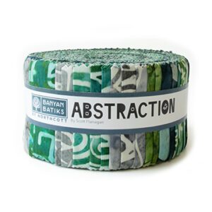 Northcott - Banyan Batiks Abstraction Strip Roll