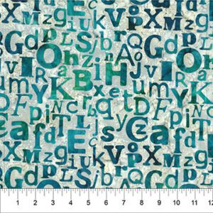 Northcott - Abstraction Letters Blue
