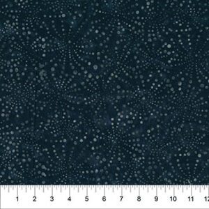Northcott - 4th & Main Favorites Batik Black Fireworks