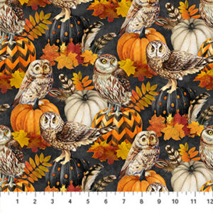 Northcott - Night Owl Pumpkin Toss