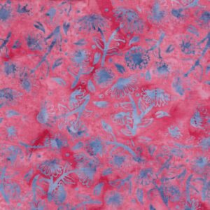Island Batiks - Crazy for Daisies Collection Daisies Pink