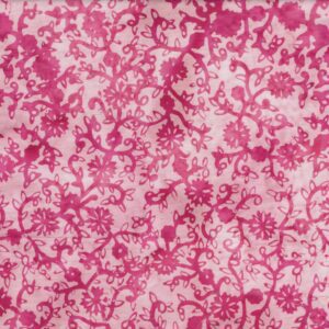 Island Batiks - Crazy for Daisies Collection Vines Red