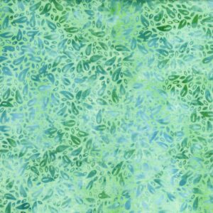 Island Batiks - Crazy for Daisies Collection Petals Teal