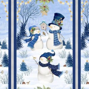 Wilmington Prints - Let It Snow Man Panel