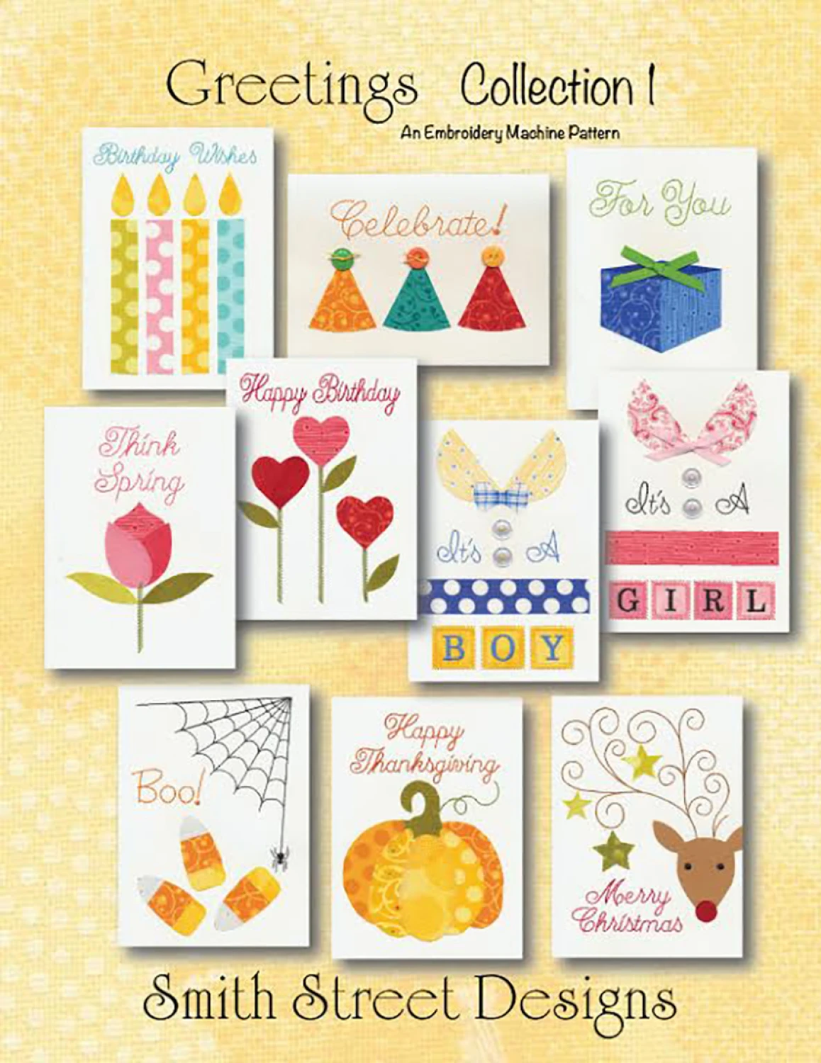 Smith Street Designs - Greetings Collection 1 ME Design