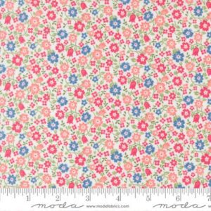Moda - Cat Named Stitch Small Floral