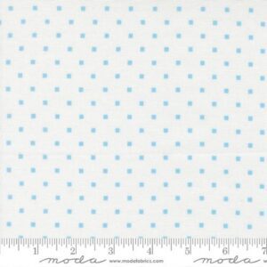 Moda - Cat Named Stitch Cream Square Dot