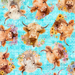 QT Fabrics - Udderly Adorable Cows