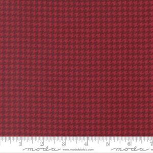 Moda - Gather Brick Hounds Tooth Flannel