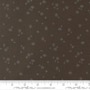Moda - Wellspring Charcoal Dashed