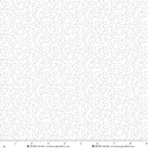 Henry Glass - White on White Small Loops