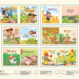 Blank - Story Time Fun at the Farm Soft Book Panel