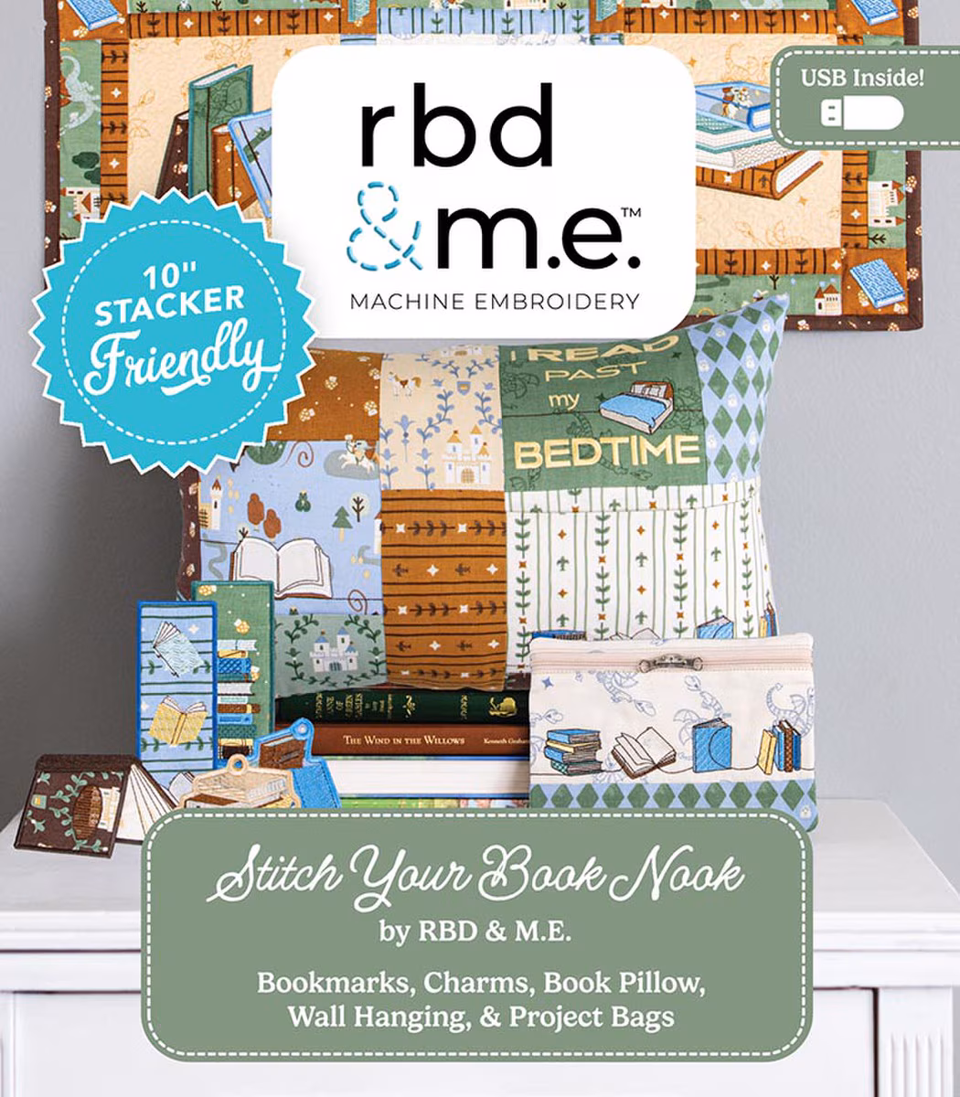 Riley Blake - Stitch Your Book Machine Embroidery Design