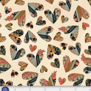 P & B Textiles - Novella Book Heart Toss