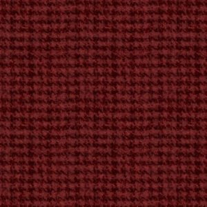 Maywood Studios - Woolies Flannel Houndstooth Dark Red