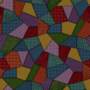 Maywood Studios - Patchwork Woolies Flannel Multi
