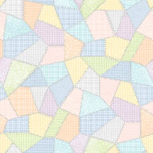 Maywood Studios - Patchwork Woolies Flannel Light Multi