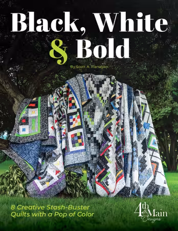 Book - Black, White, and Bold by 4th & Main Designs