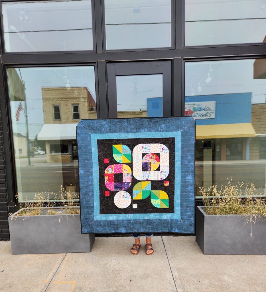 Kit Mod Flower Box Quilt Kit The Quilt Basket