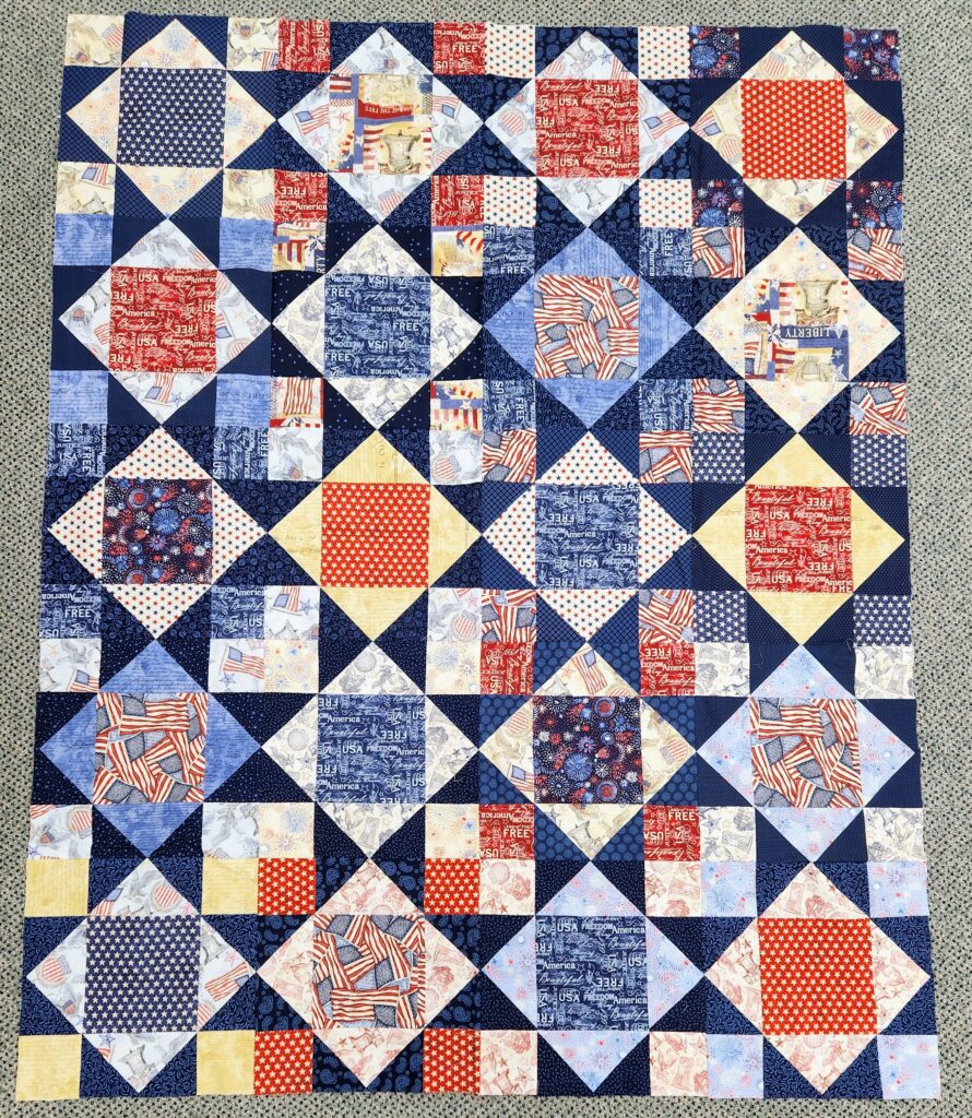 Colors Of Courage Quilt Pattern