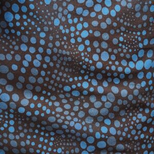Studio E - Wideback 118" - Navy Dot to Dot