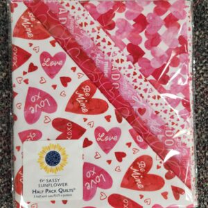 Sassy Sunflower Half Pack Quilt Kit- "Forever Love"