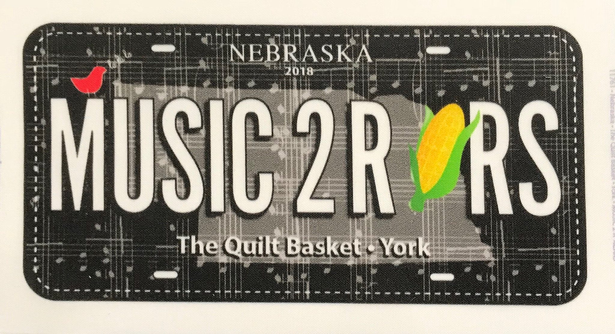 The Quilt Basket License Plate 2018
