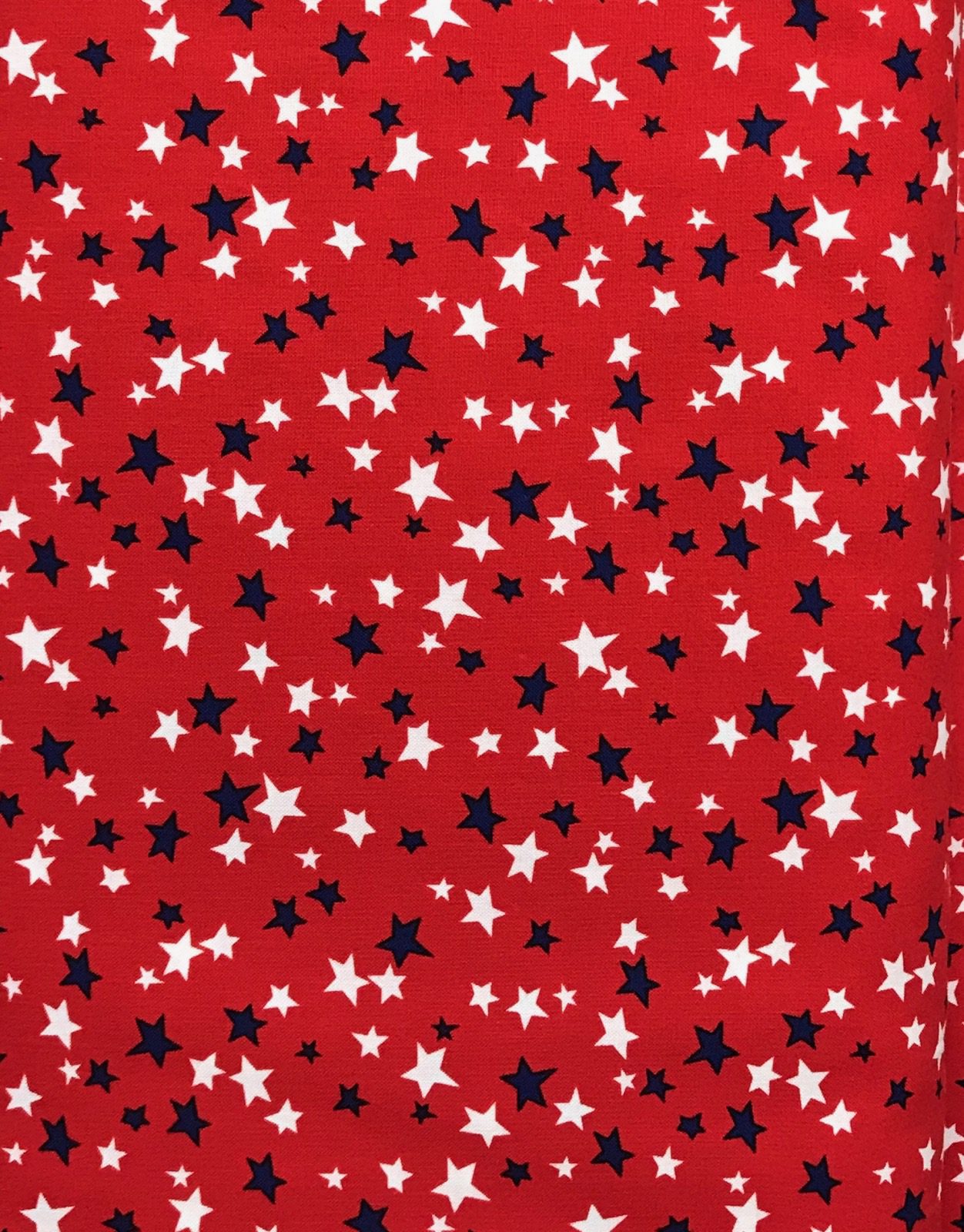 Patriotic Parade Red Stars