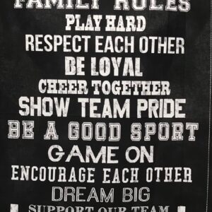 Football Family Rules Panel