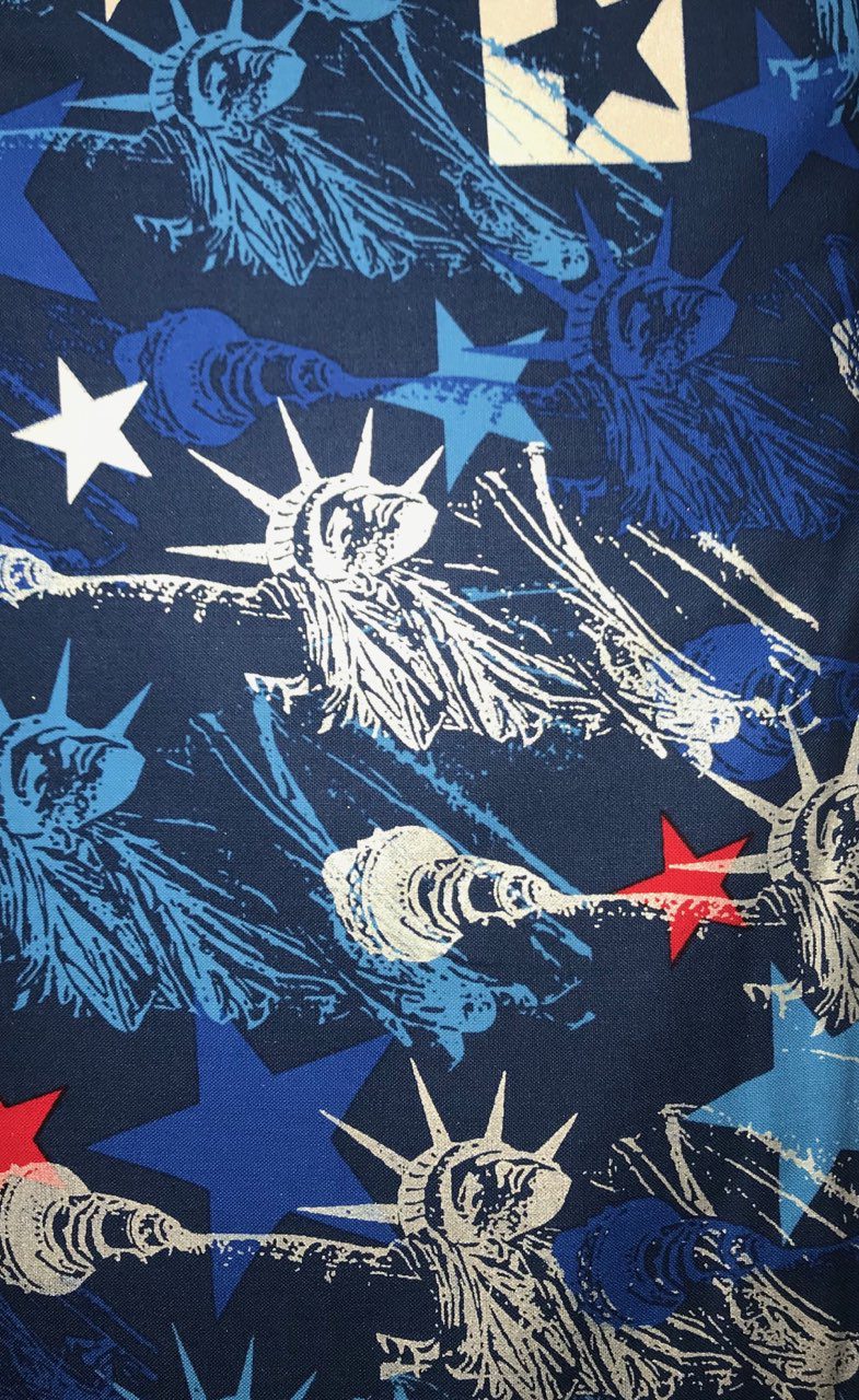 Star Spangled - Lady Liberty Blue