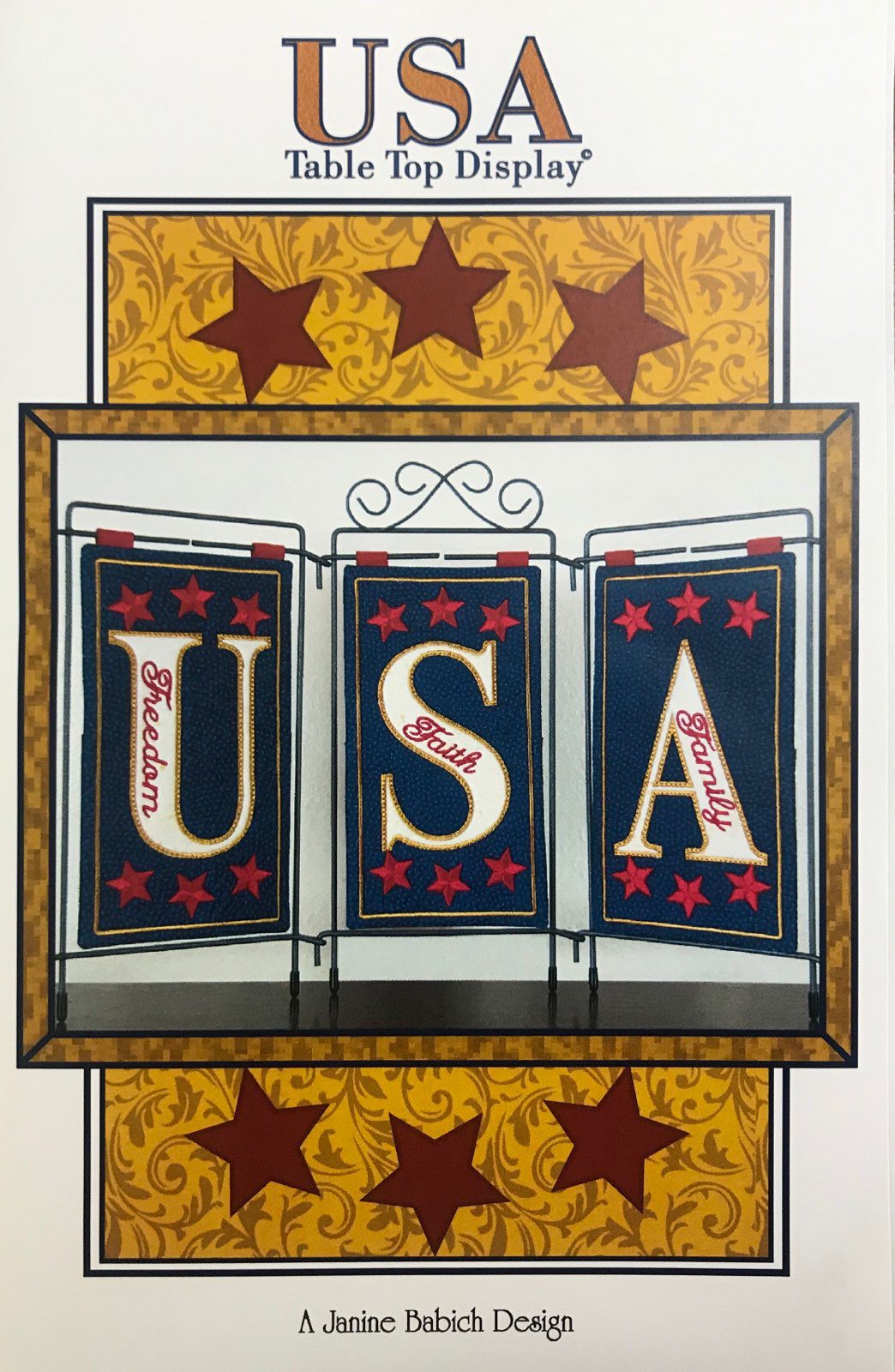 USA Table Top Display - Embroidery CD