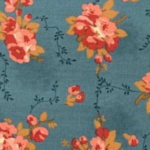 Bed of Roses by Laundry Basket - Dusty Blue Dahlia