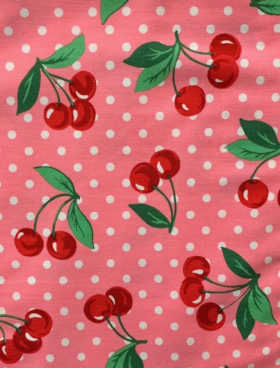 Cherries on Pink