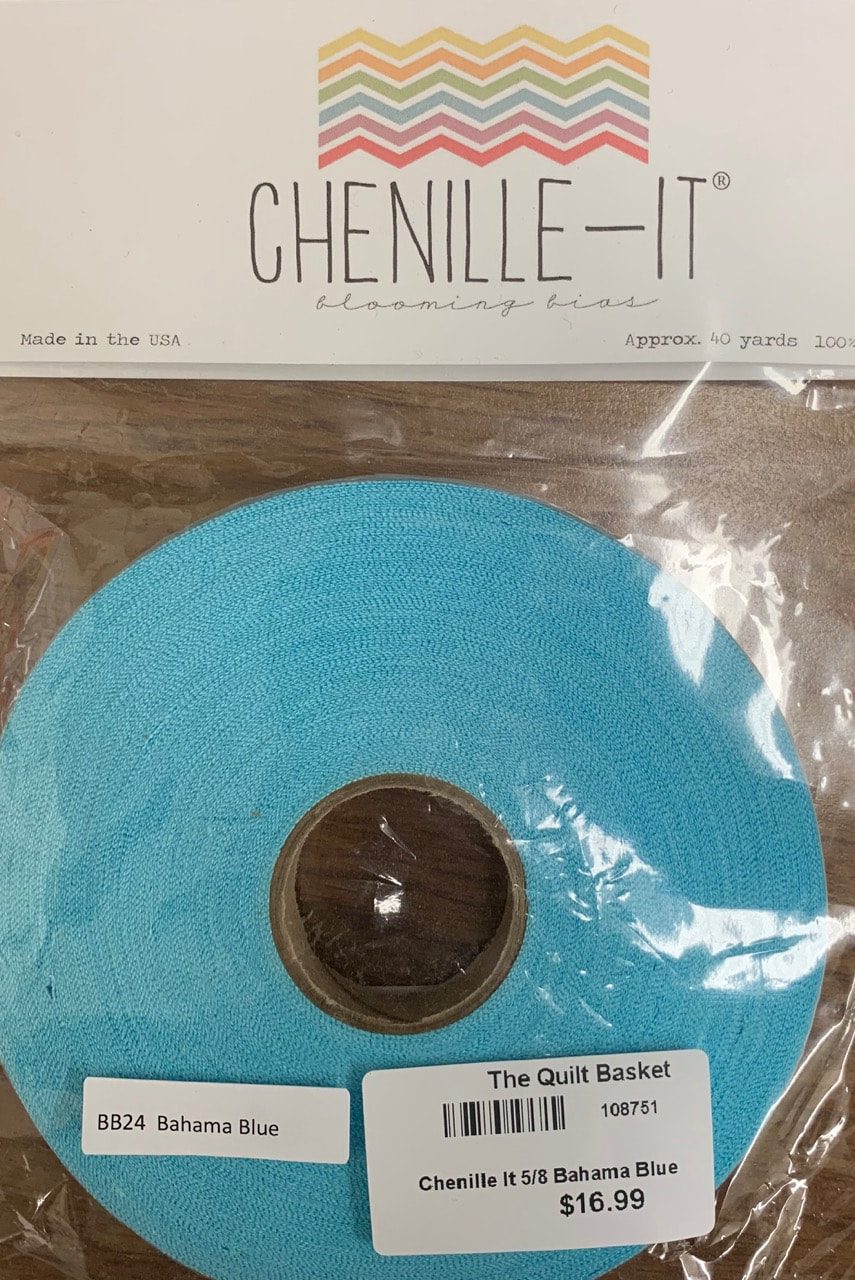 Chenille It - 5/8" x 40 yrds  - Bahama Blue