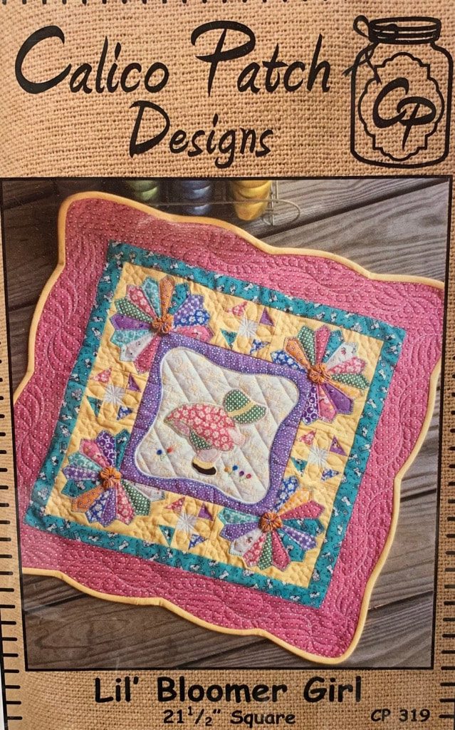 Lil' Bloomer Girl 21.5" square