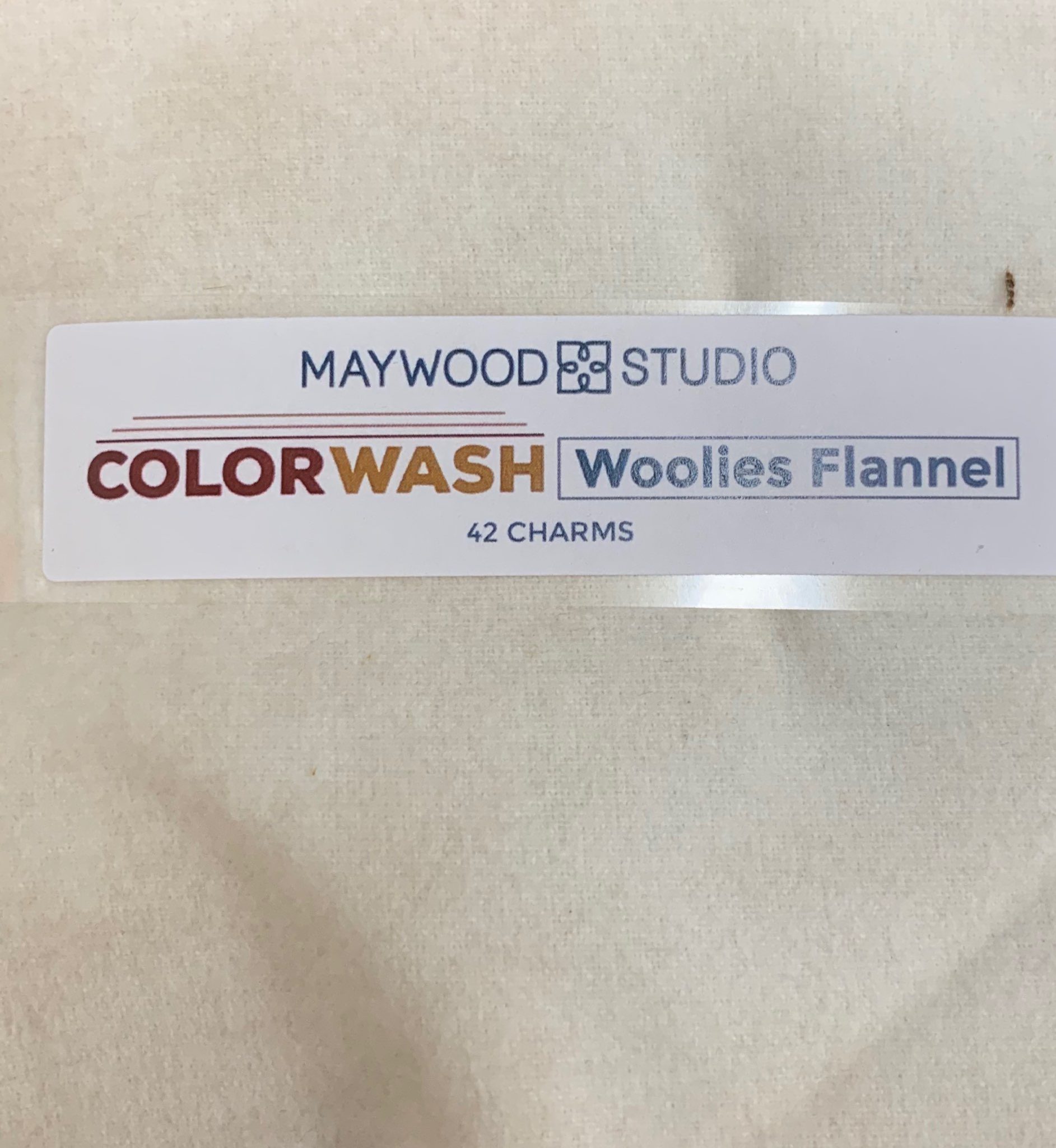 Color Wash Woolies Flannel - Charm Pack
